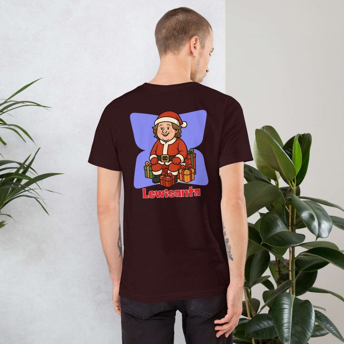 Lewis Capaldi Christmas T-Shirt | Organic Cotton Unisex Festive Tee Alcyone213k