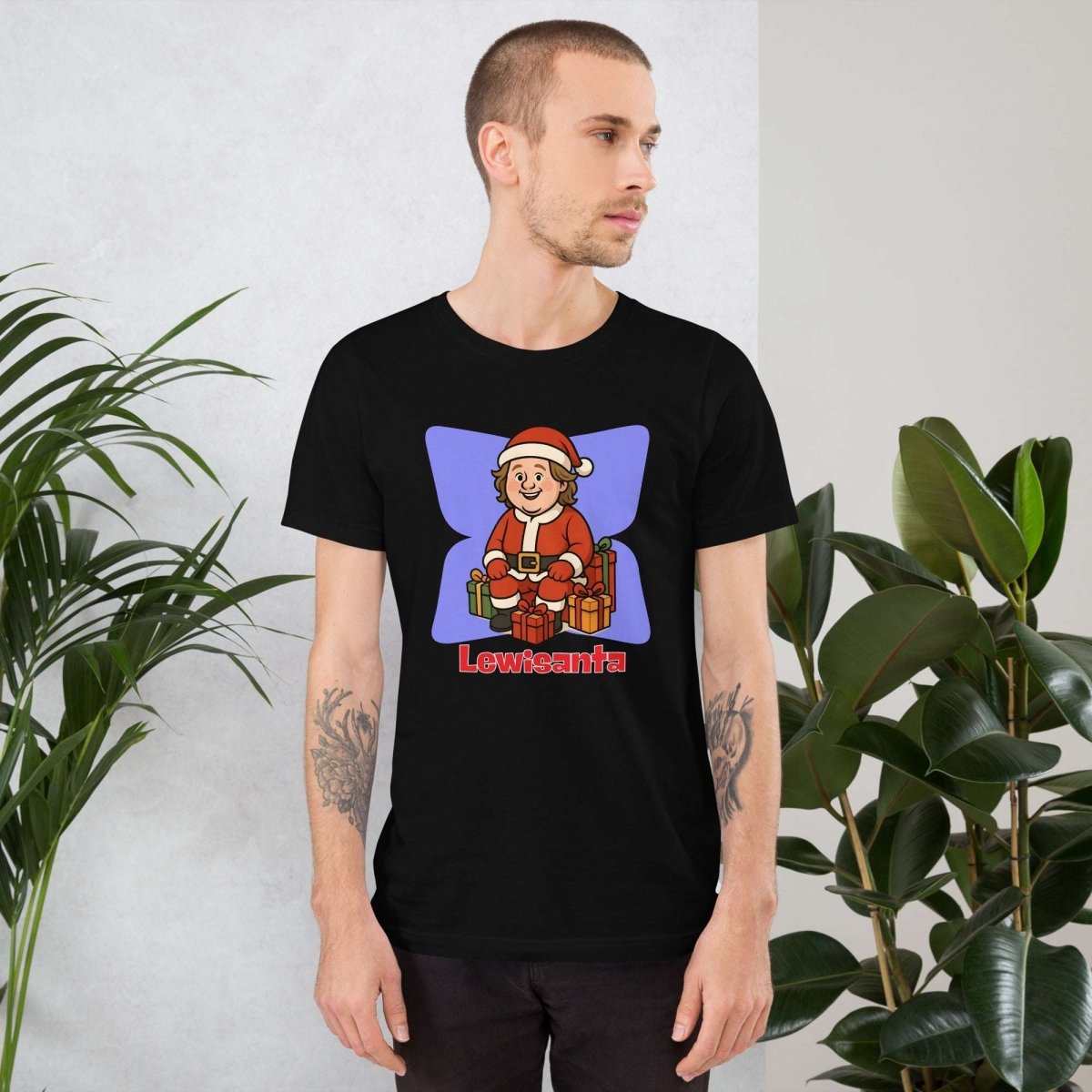 Lewis Capaldi Christmas T-Shirt | Organic Cotton Unisex Festive Tee Alcyone213k
