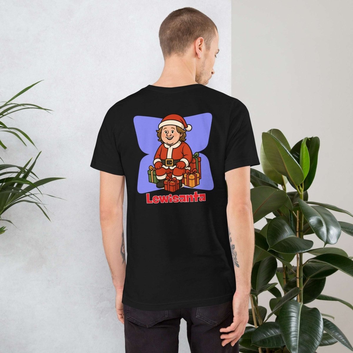 Lewis Capaldi Christmas T-Shirt | Organic Cotton Unisex Festive Tee Alcyone213k