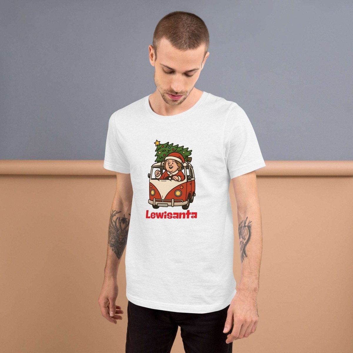 Lewis Capaldi Christmas T-Shirt | Unisex Black Sustainable Tee Alcyone213k
