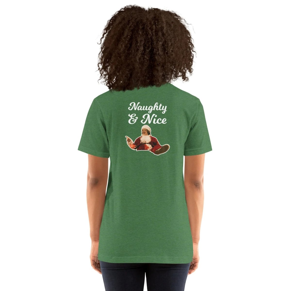 Lewis Capaldi Christmas T-Shirt | Naughty & Nice Unisex Eco-Friendly Tee Alcyone213k