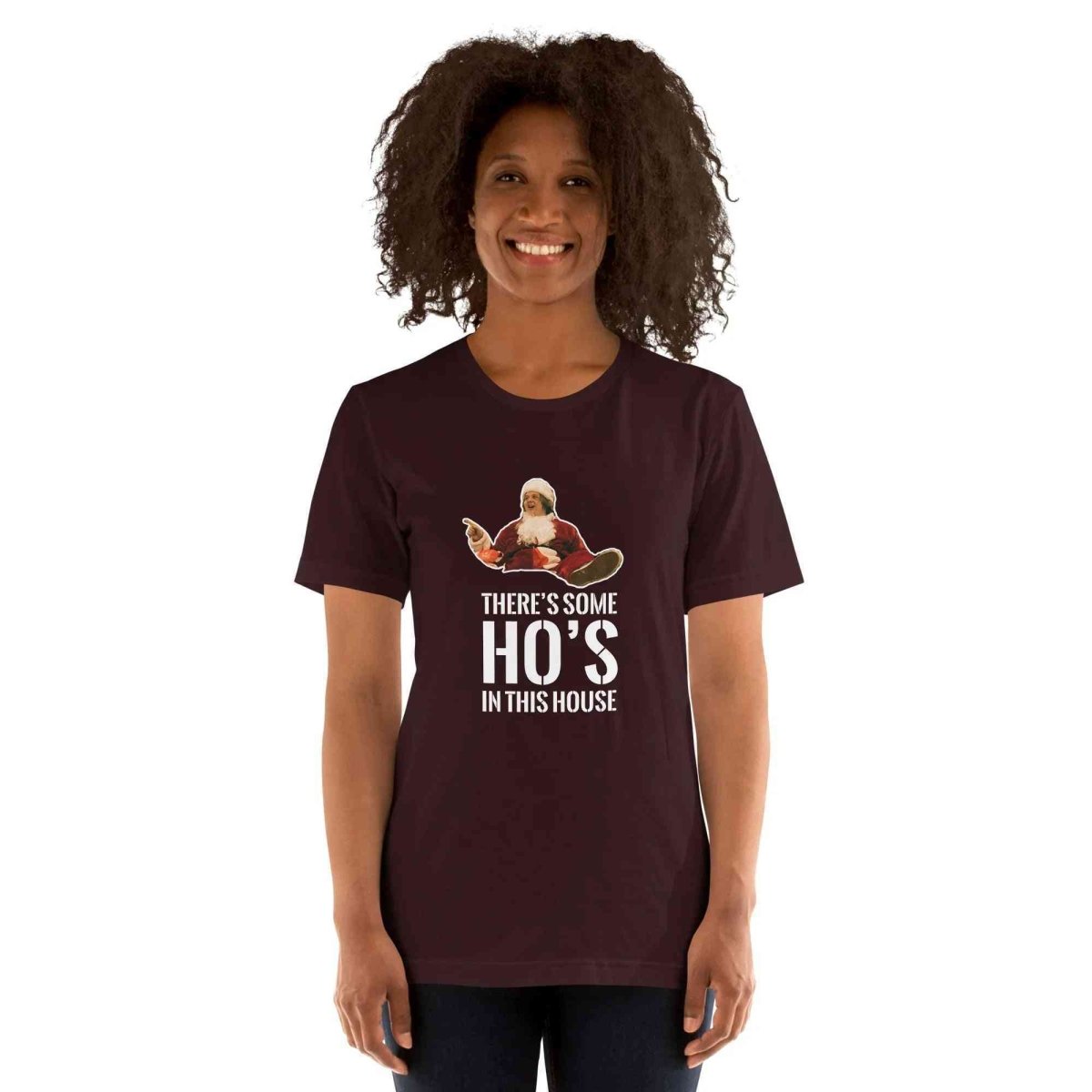 Lewis Capaldi Christmas T-Shirt | Unisex "There's Some Ho's In This House" Cotton Tee Alcyone213k