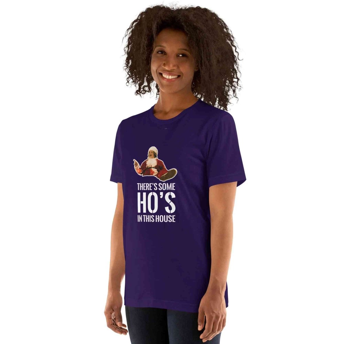 Lewis Capaldi Christmas T-Shirt | Unisex "There's Some Ho's In This House" Cotton Tee Alcyone213k