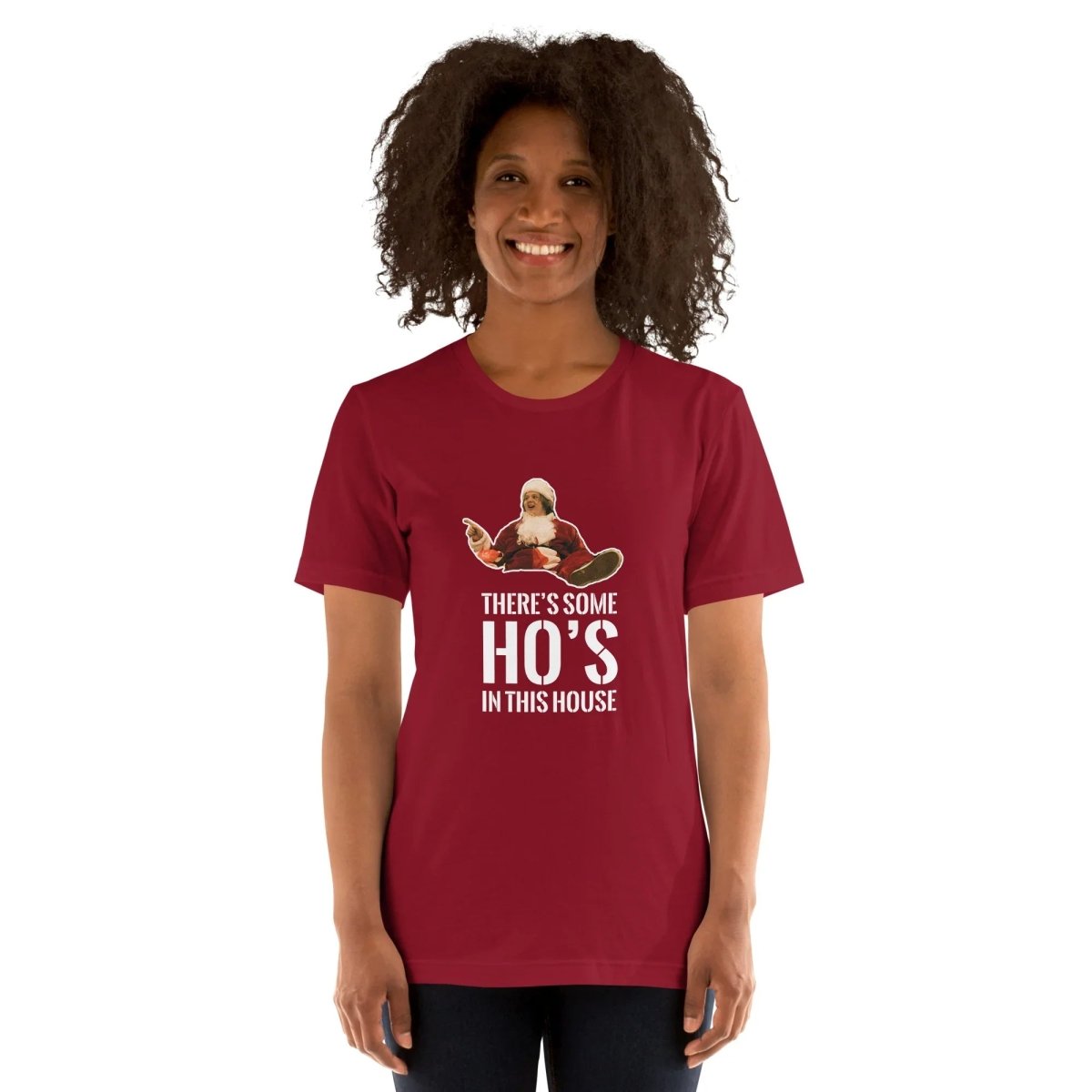 Lewis Capaldi Christmas T-Shirt | Unisex "There's Some Ho's In This House" Cotton Tee Alcyone213k