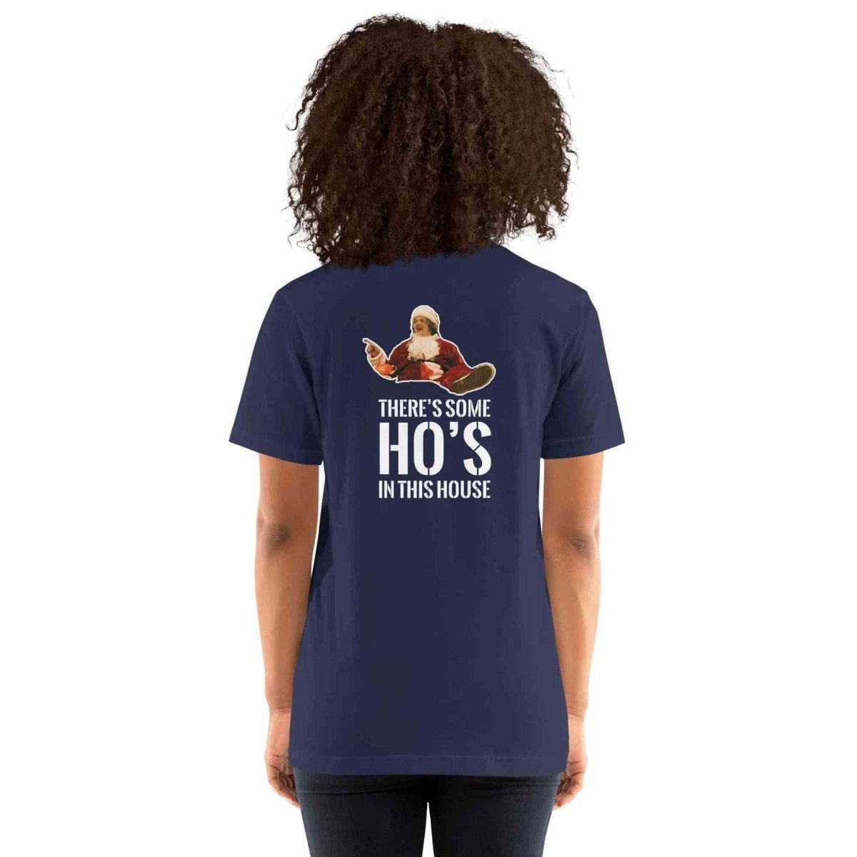 Lewis Capaldi Christmas T-Shirt | Unisex "There's Some Ho's In This House" Cotton Tee Alcyone213k