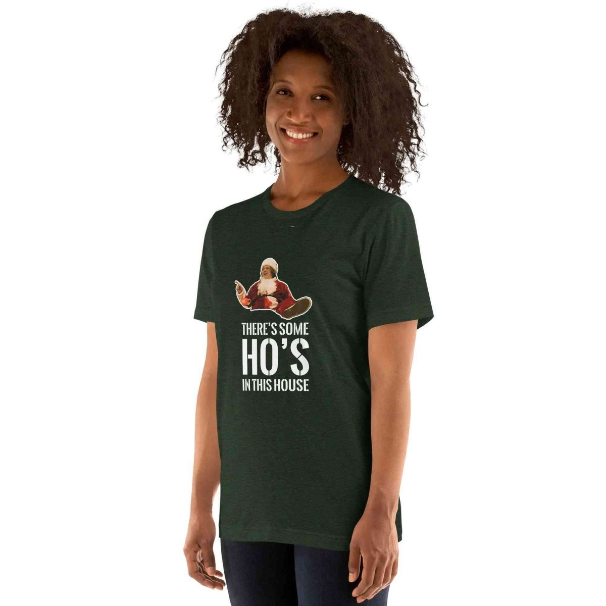 Lewis Capaldi Christmas T-Shirt | Unisex "There's Some Ho's In This House" Cotton Tee Alcyone213k