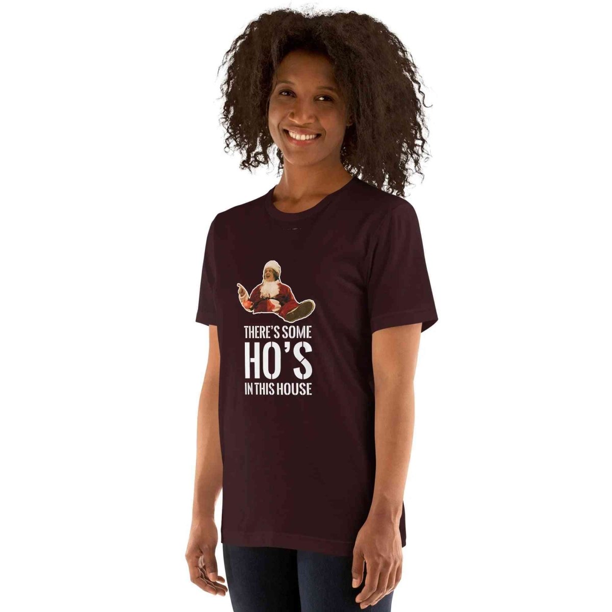 Lewis Capaldi Christmas T-Shirt | Unisex "There's Some Ho's In This House" Cotton Tee Alcyone213k