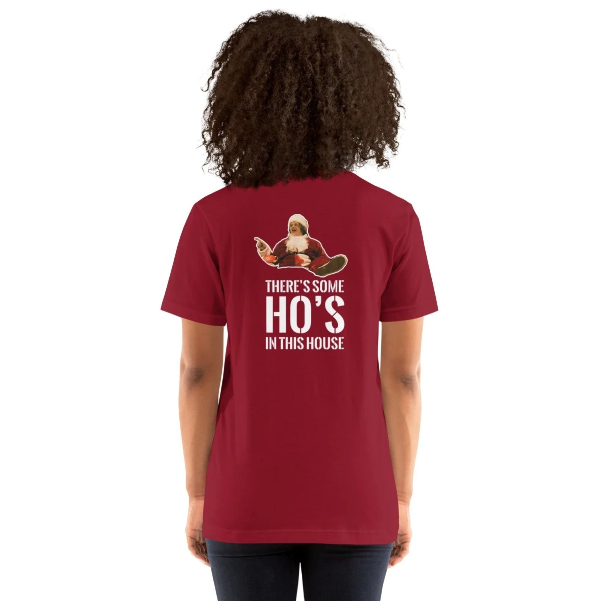 Lewis Capaldi Christmas T-Shirt | Unisex "There's Some Ho's In This House" Cotton Tee Alcyone213k