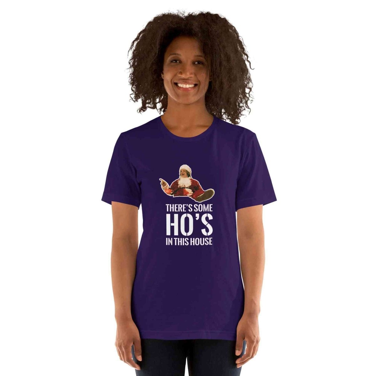 Lewis Capaldi Christmas T-Shirt | Unisex "There's Some Ho's In This House" Cotton Tee Alcyone213k