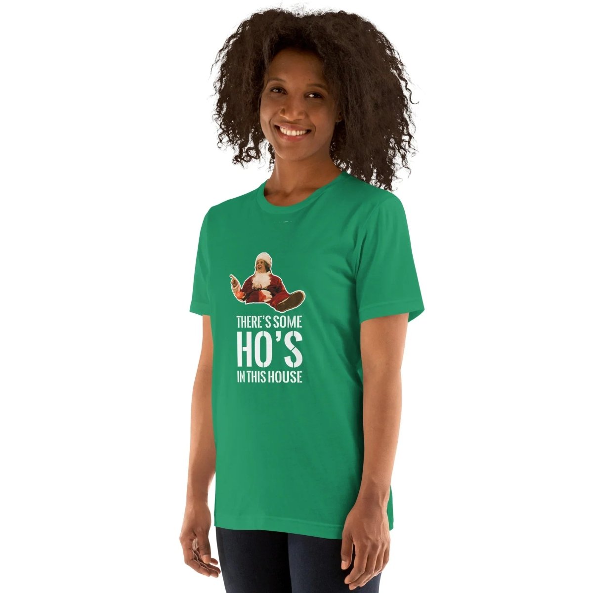 Lewis Capaldi Christmas T-Shirt | Unisex "There's Some Ho's In This House" Cotton Tee Alcyone213k