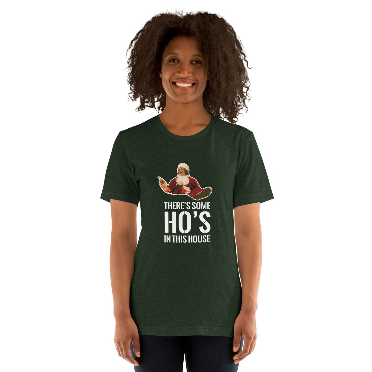 Lewis Capaldi Christmas T-Shirt | Unisex "There's Some Ho's In This House" Cotton Tee Alcyone213k