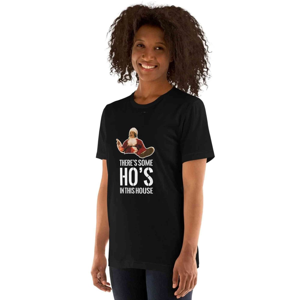 Lewis Capaldi Christmas T-Shirt | Unisex "There's Some Ho's In This House" Cotton Tee Alcyone213k