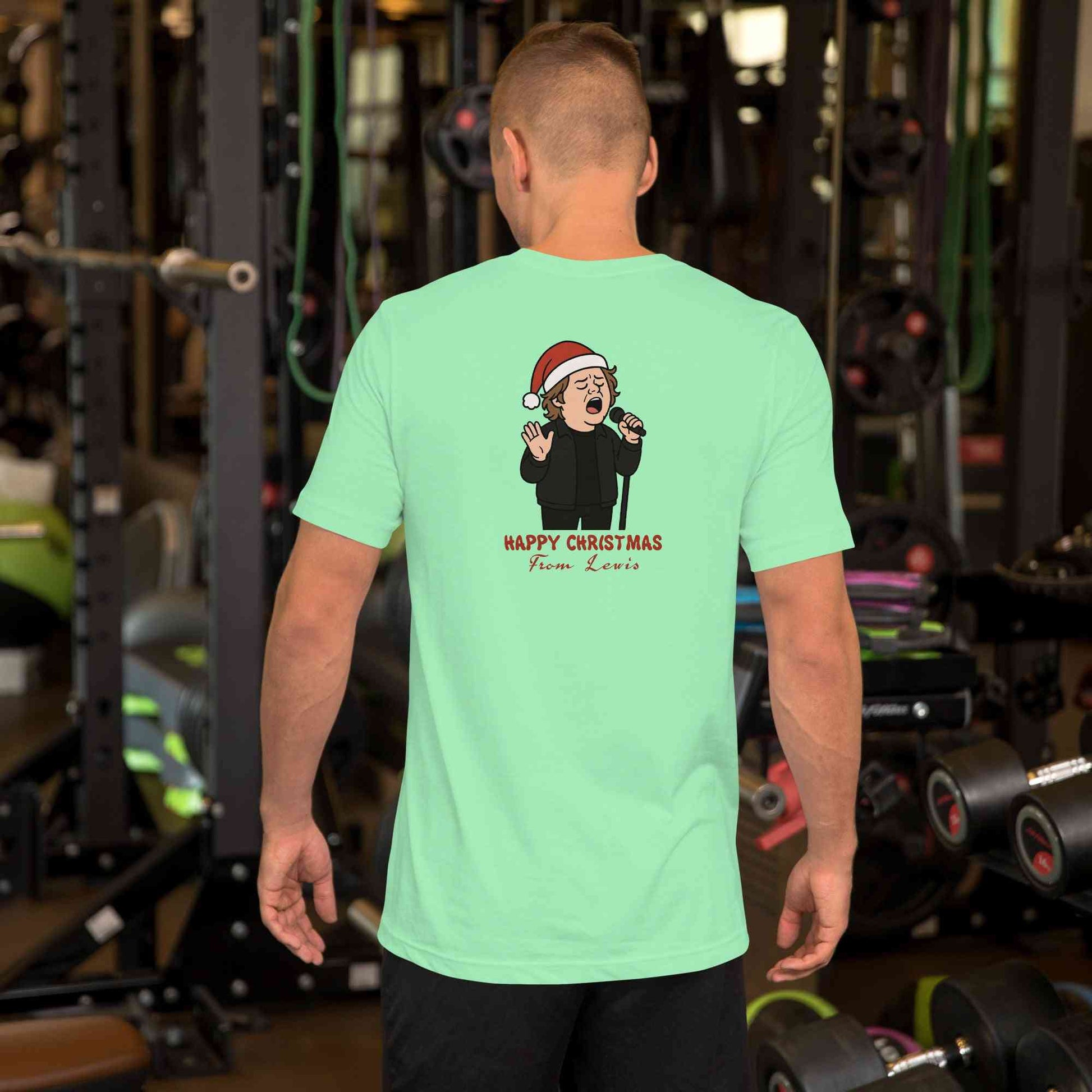 Lewis Capaldi Christmas T-Shirt Unisex | Eco-Friendly Festive Design Alcyone213k