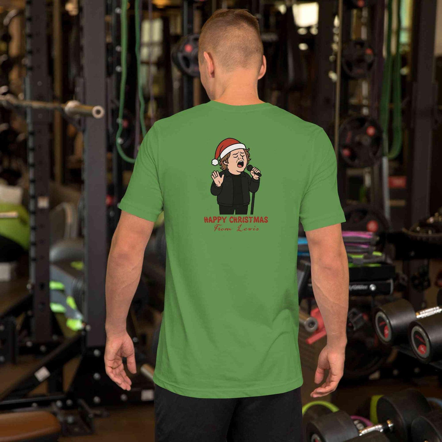 Lewis Capaldi Christmas T-Shirt Unisex | Eco-Friendly Festive Design Alcyone213k