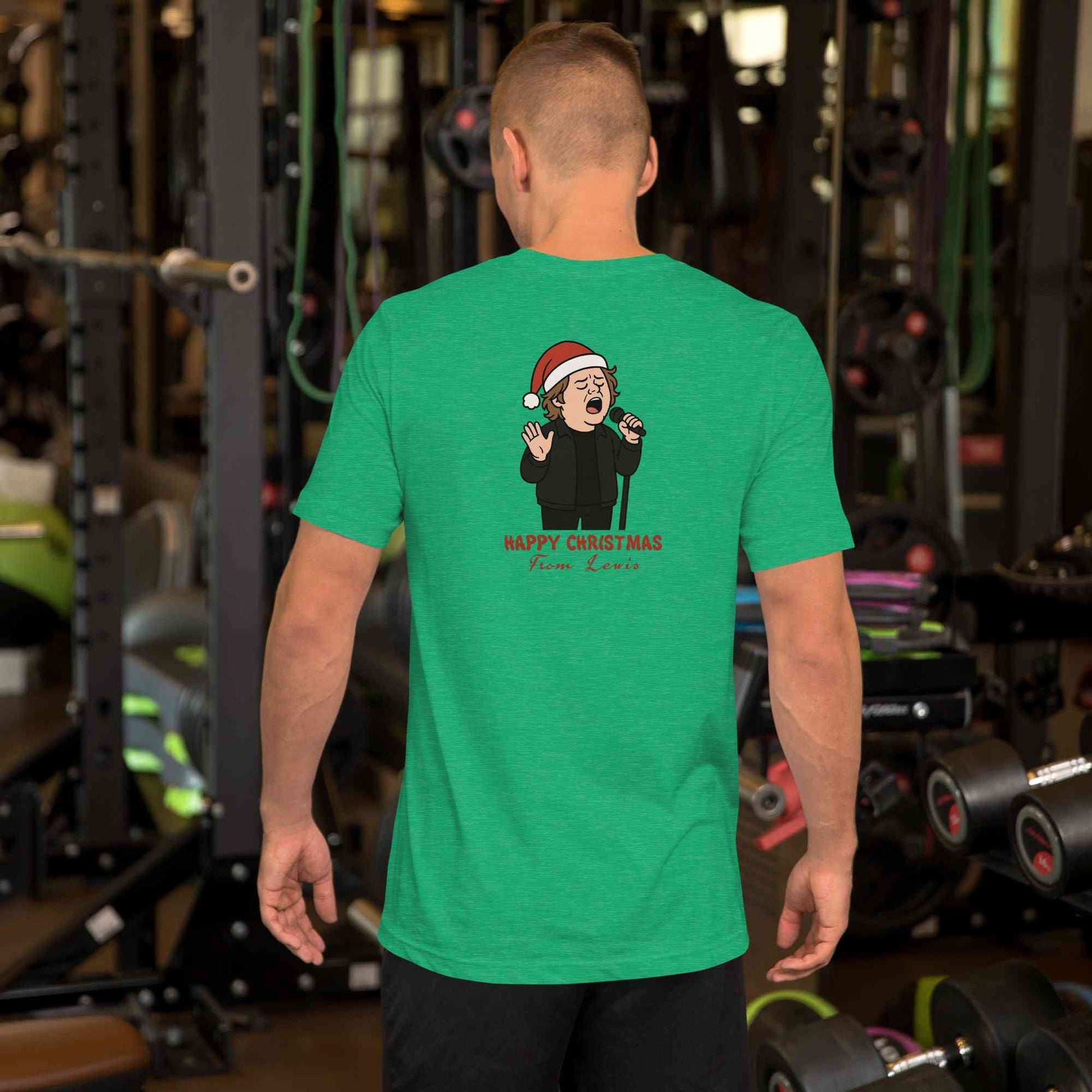 Lewis Capaldi Christmas T-Shirt Unisex | Eco-Friendly Festive Design Alcyone213k