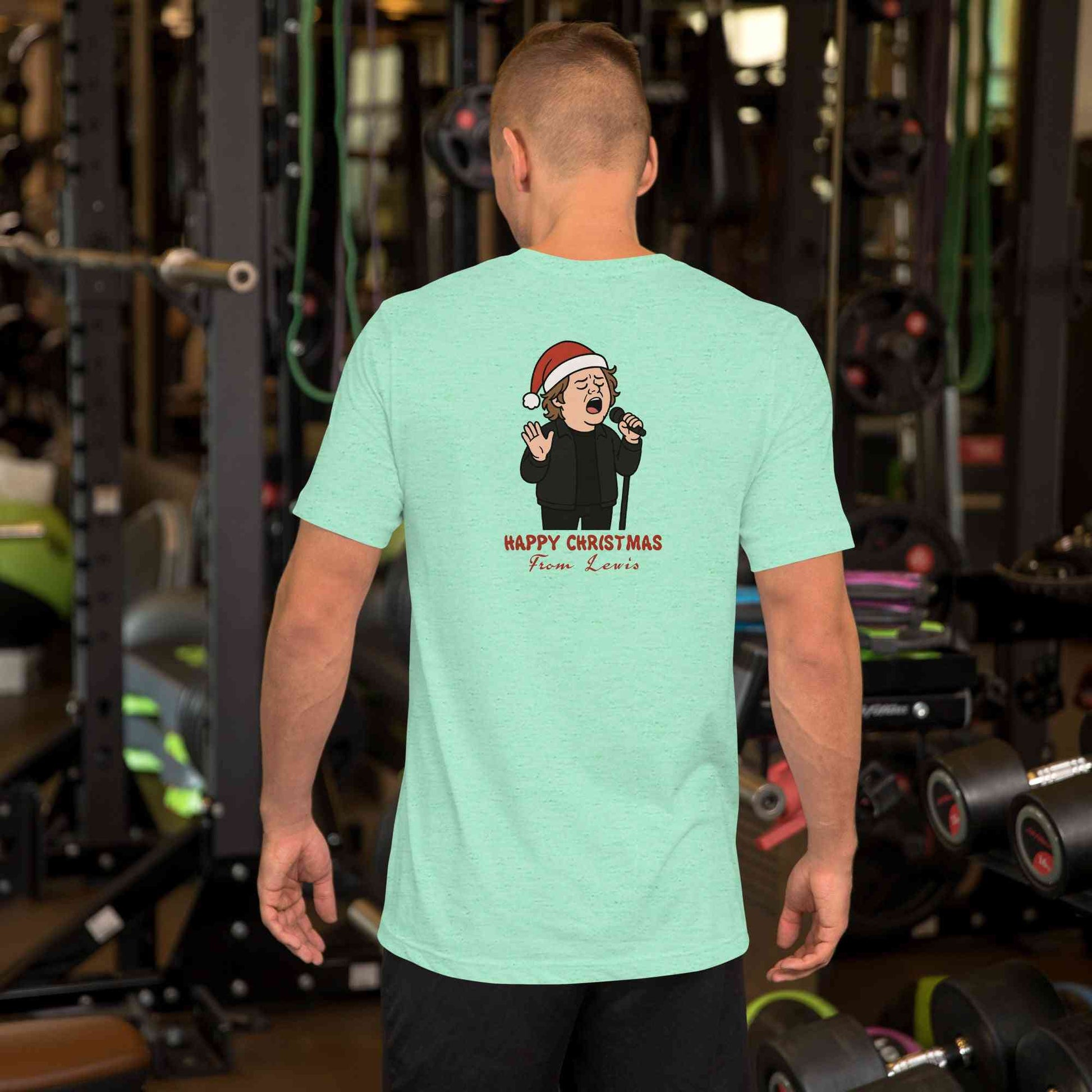 Lewis Capaldi Christmas T-Shirt Unisex | Eco-Friendly Festive Design Alcyone213k