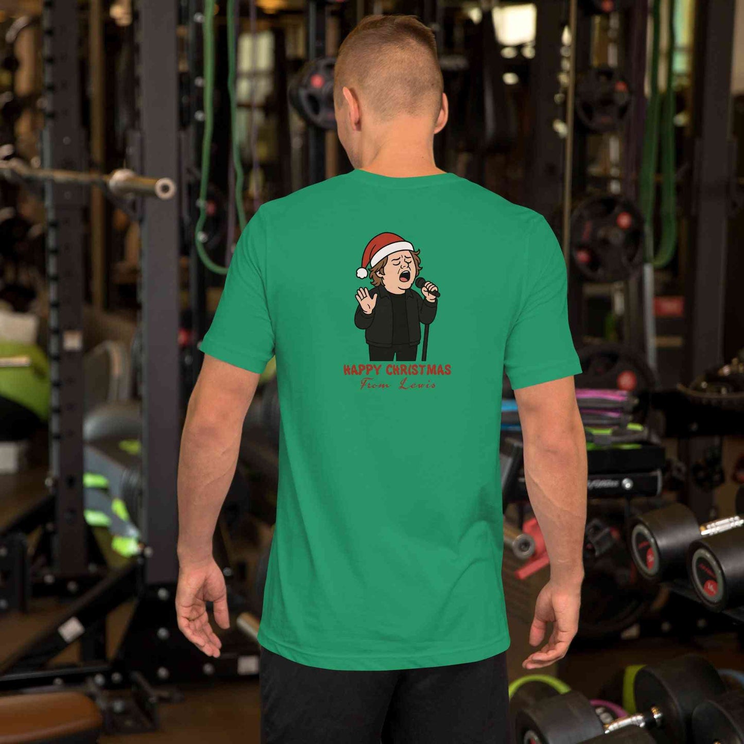 Lewis Capaldi Christmas T-Shirt Unisex | Eco-Friendly Festive Design Alcyone213k