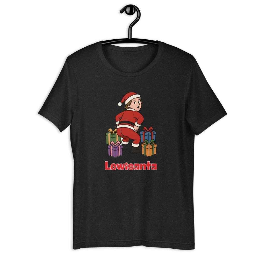 Lewis Capaldi Christmas T-Shirt - Eco-Friendly Sustainable Cotton Alcyone213k