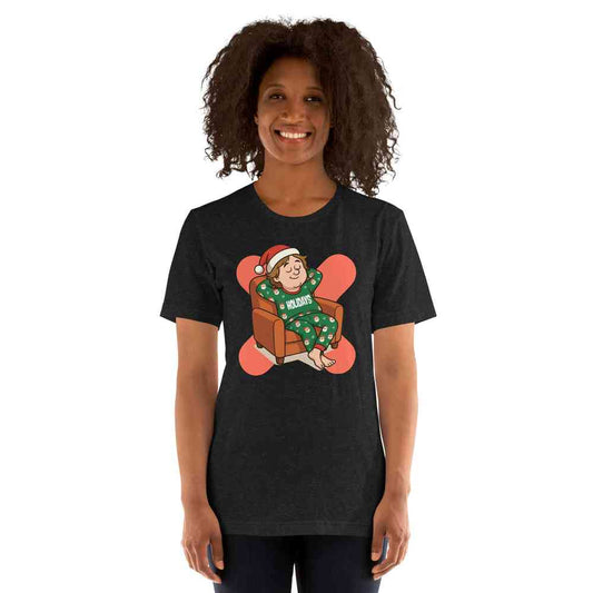 Lewis Capaldi Christmas T-Shirt - Unisex Eco-Friendly Cotton Holiday Tee Alcyone213k