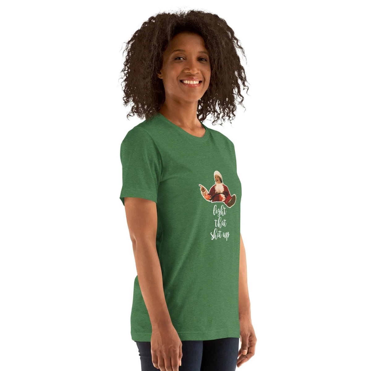 Lewis Capaldi "Light That Shit Up" Organic Cotton Christmas T-Shirt Alcyone213k