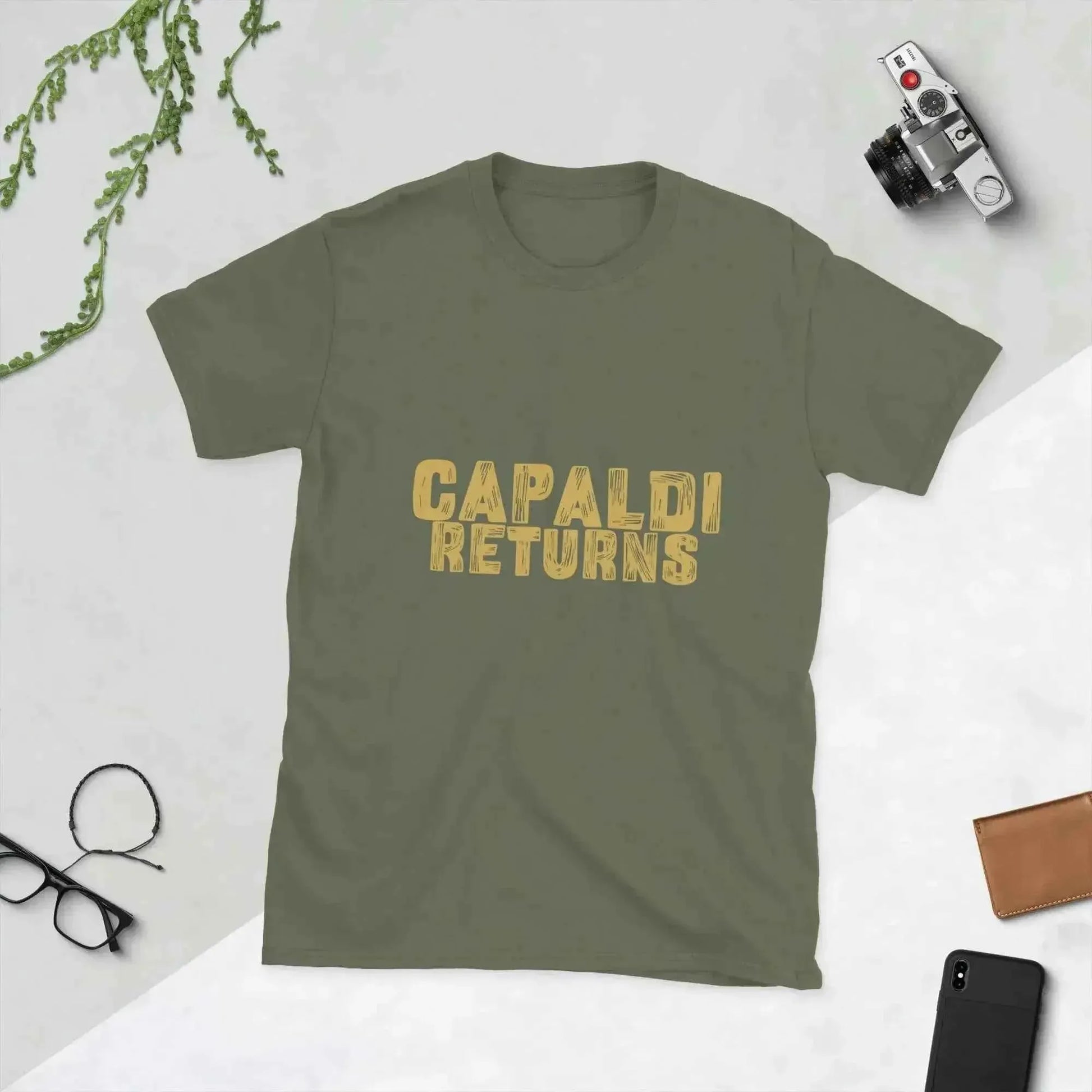 Lewis Capaldi Tour T-Shirt | 100% Cotton Gold Print T-shirt Alcyone213k