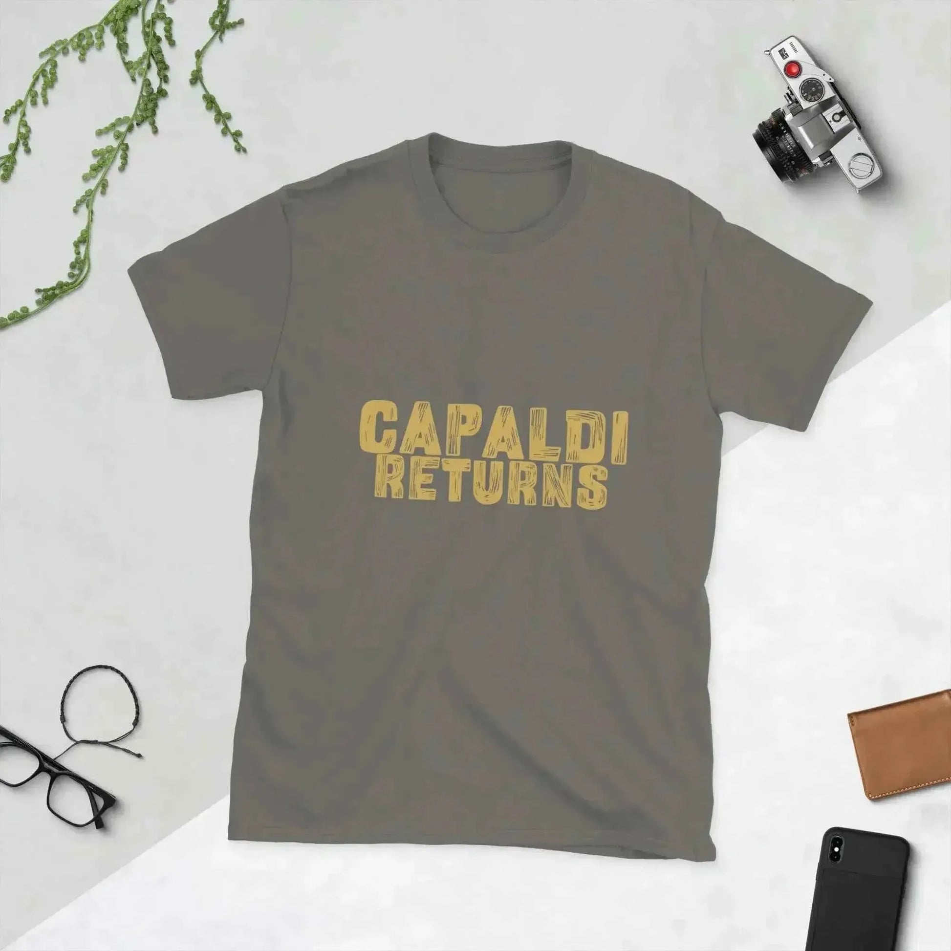 Lewis Capaldi Tour T-Shirt | 100% Cotton Gold Print T-shirt Alcyone213k