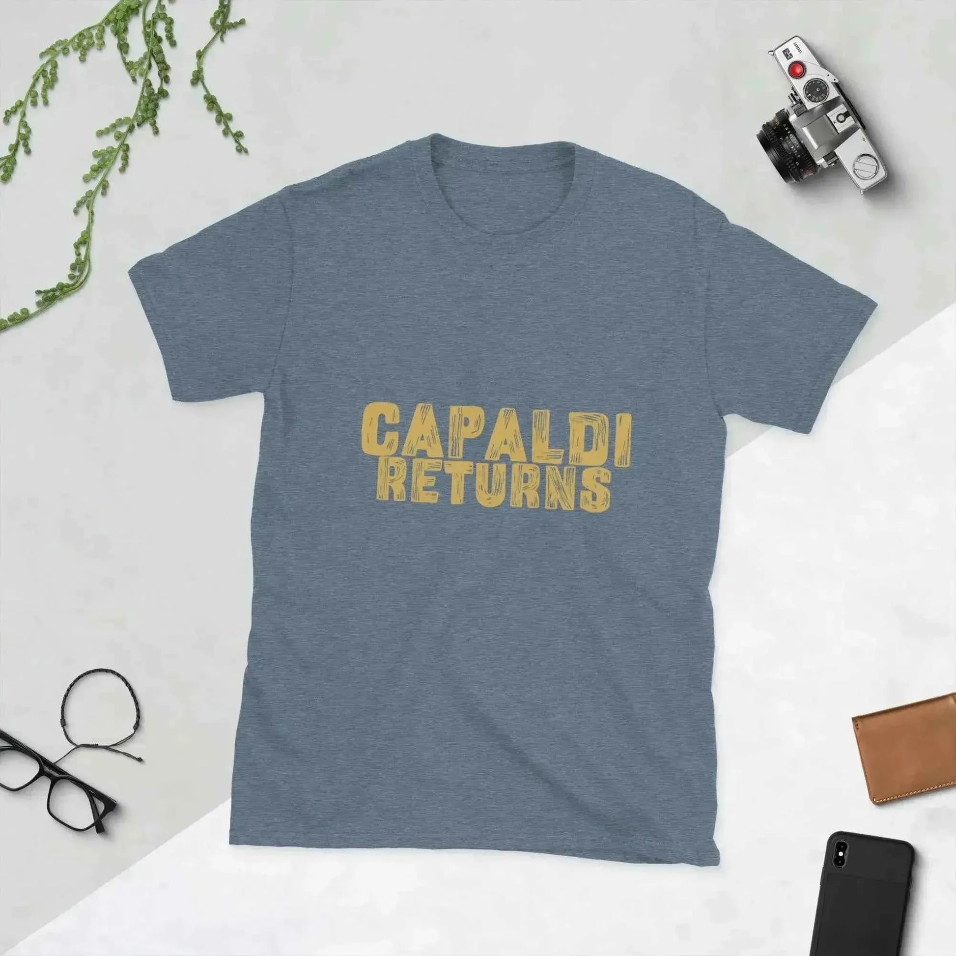 Lewis Capaldi Tour T-Shirt | 100% Cotton Gold Print T-shirt Alcyone213k