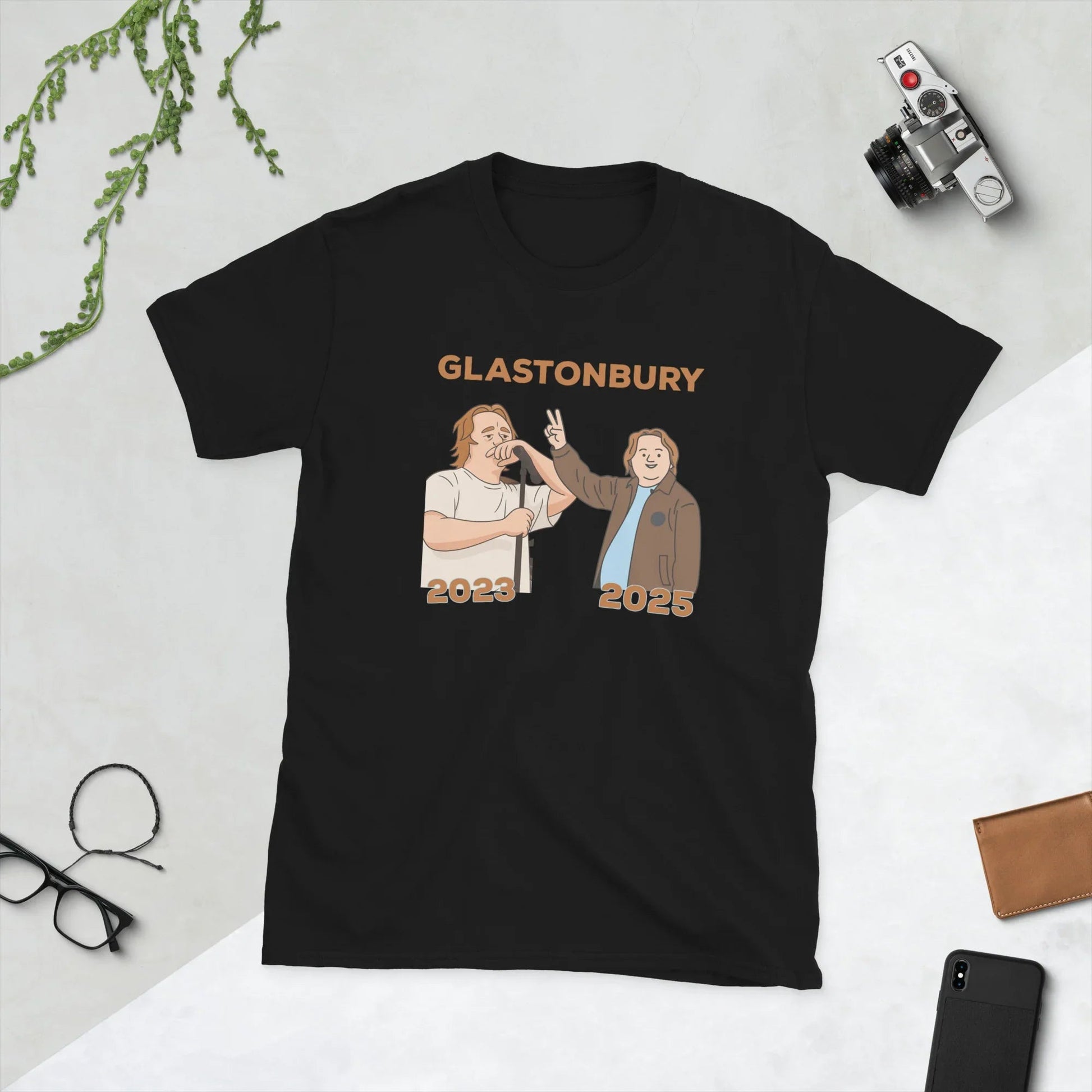 Lewis Capaldi Glastonbury T-Shirt | Sustainable Cotton Unisex Fan Apparel T-shirt Alcyone213k