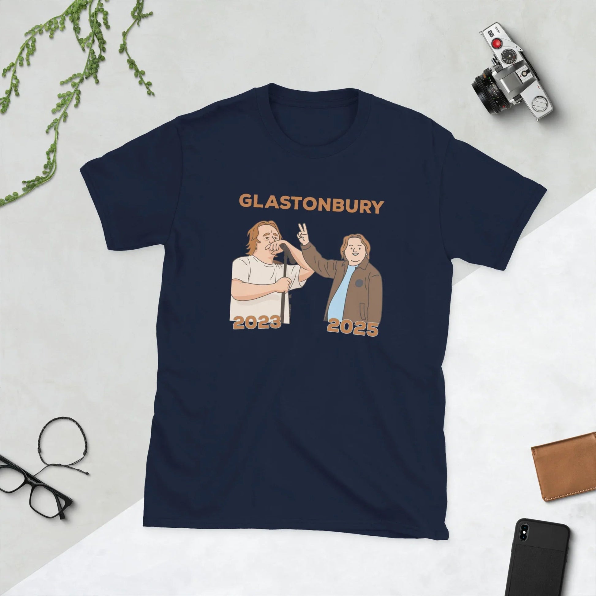 Lewis Capaldi Glastonbury T-Shirt | Sustainable Cotton Unisex Fan Apparel T-shirt Alcyone213k