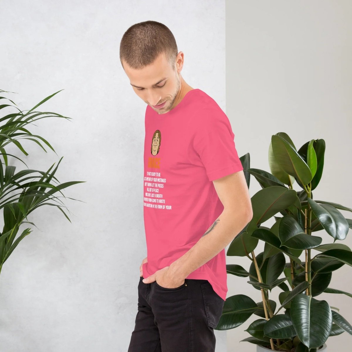 Lewis Capaldi Grace Lyrics T-Shirt | Black Organic Cotton - Alcyone213k