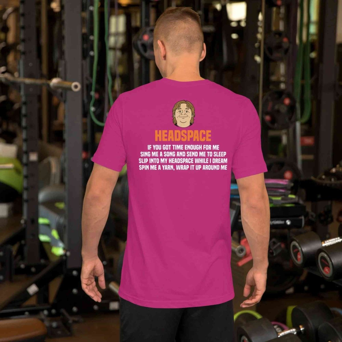 Lewis Capaldi HeadSpace Lyrics T-Shirt | Unisex Cotton Blend Fanwear - Alcyone213k