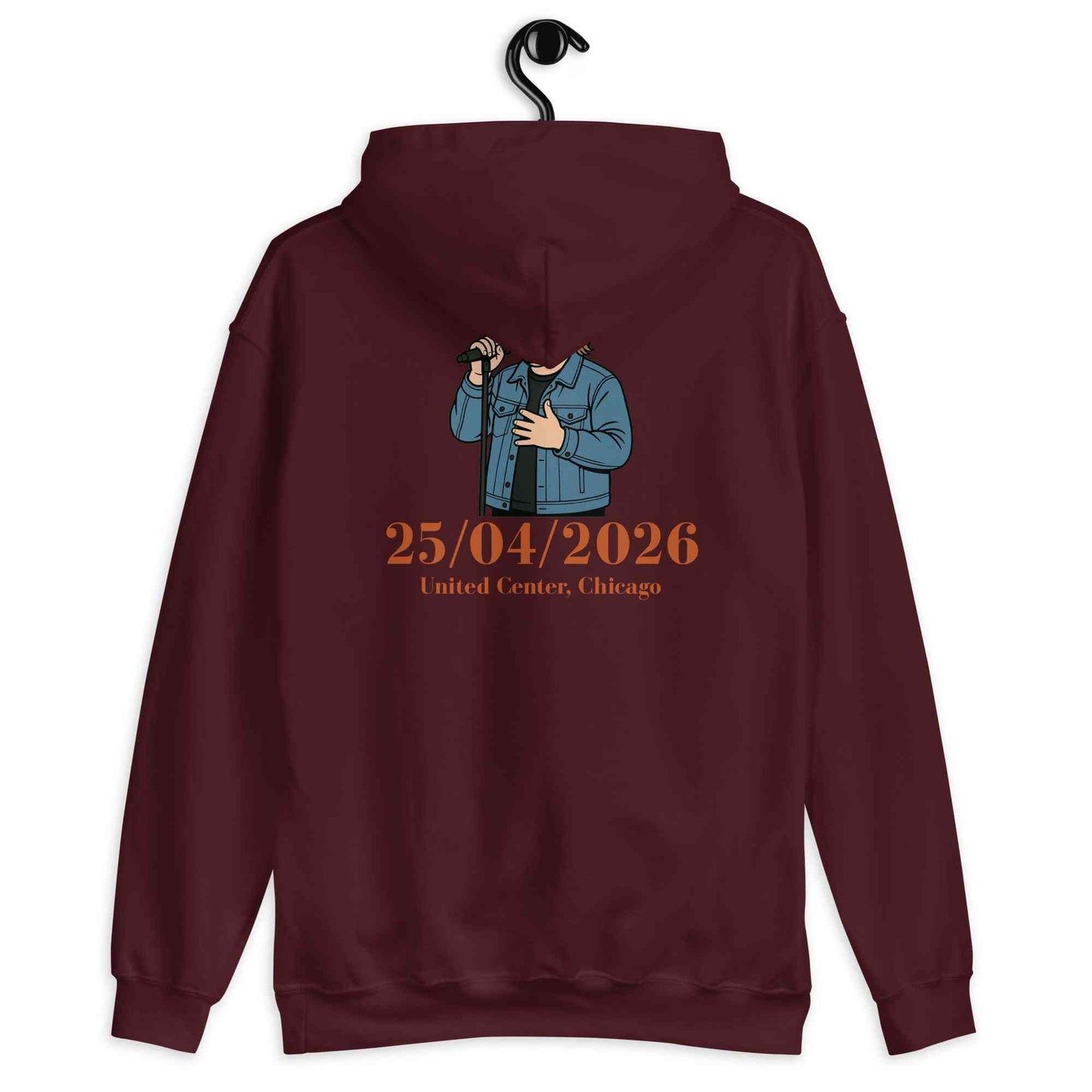 Lewis Capaldi 2026 Tour Hoodie - Black Unisex Sustainable Concert Merch Alcyone213k