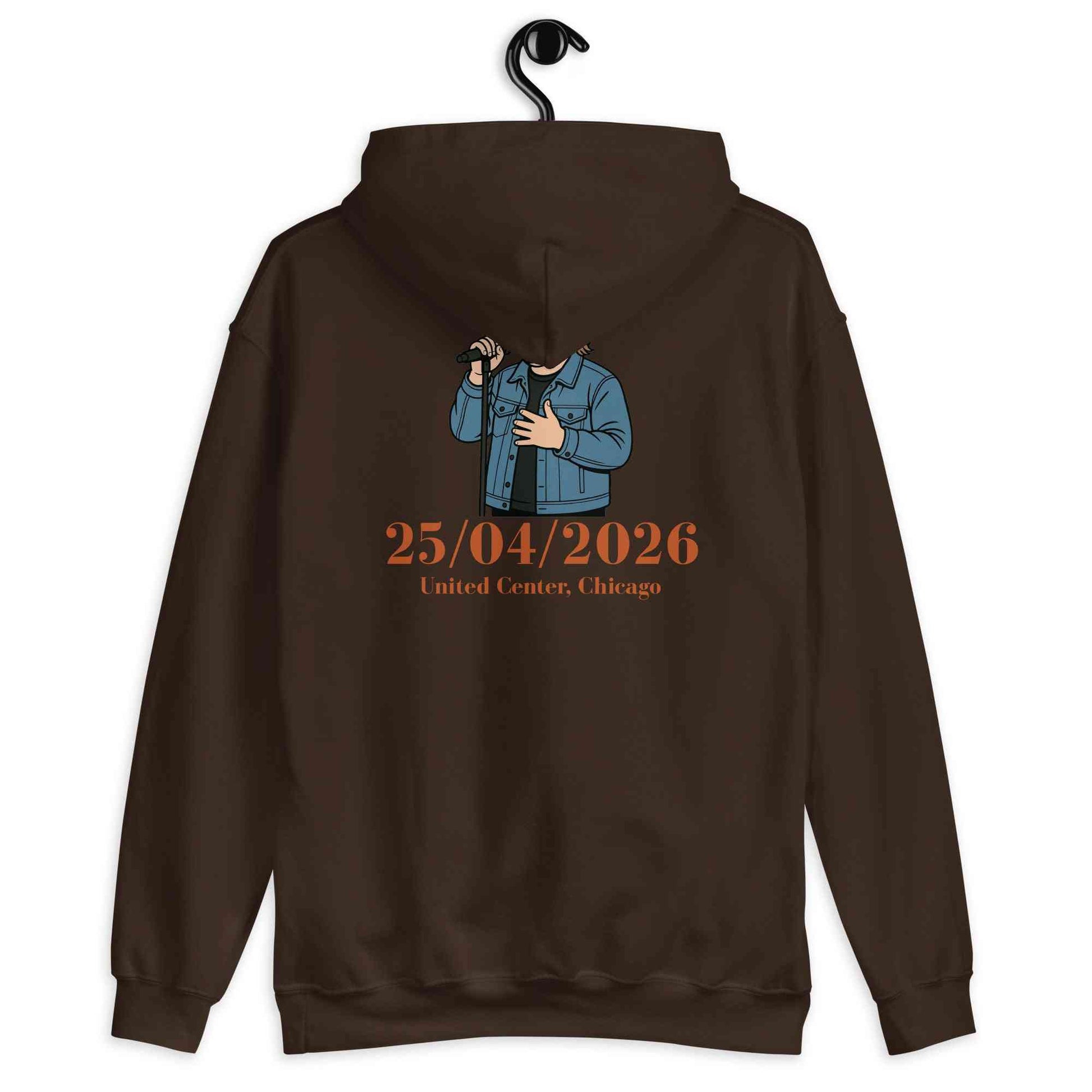 Lewis Capaldi 2026 Tour Hoodie - Black Unisex Sustainable Concert Merch Alcyone213k