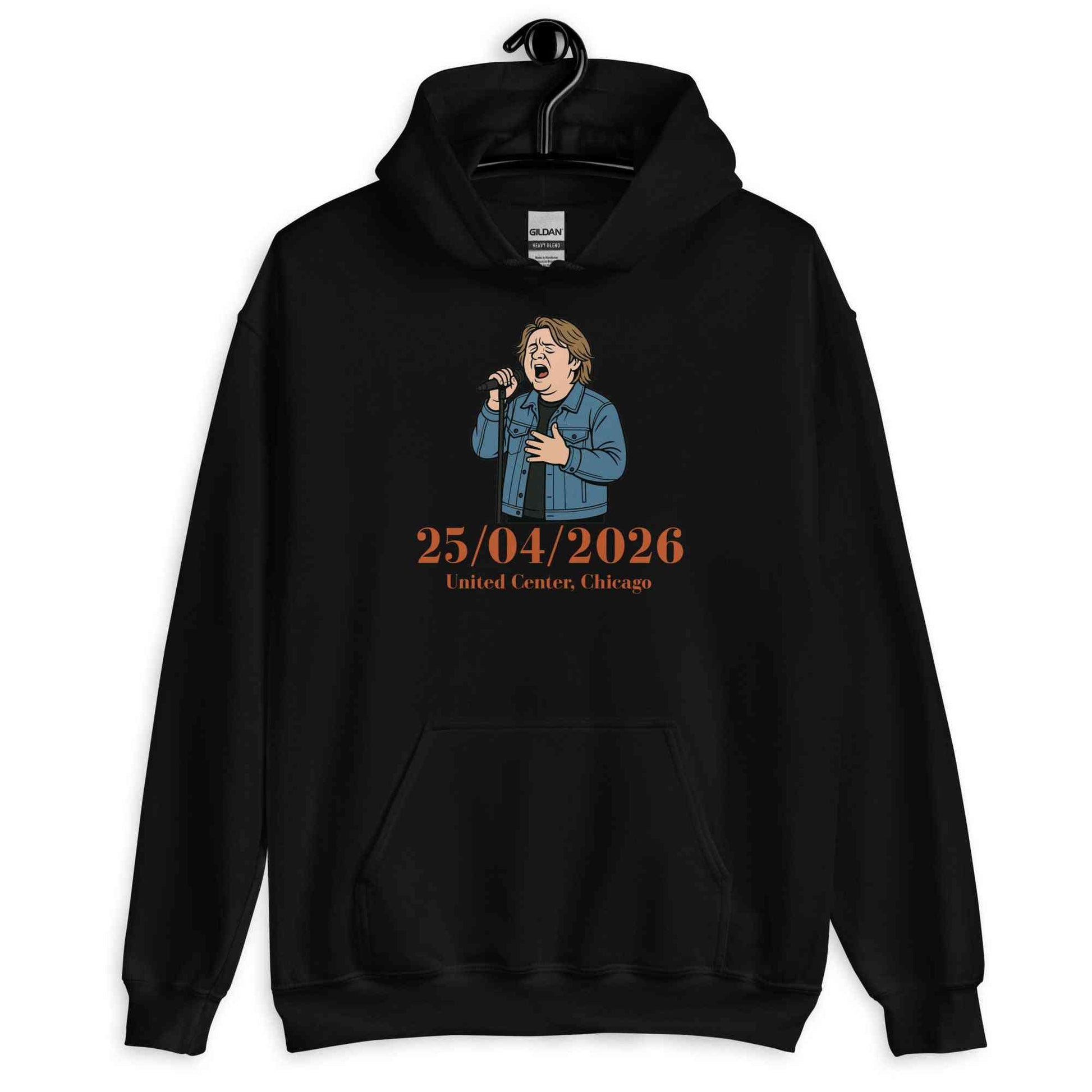 Lewis Capaldi 2026 Tour Hoodie - Black Unisex Sustainable Concert Merch Alcyone213k