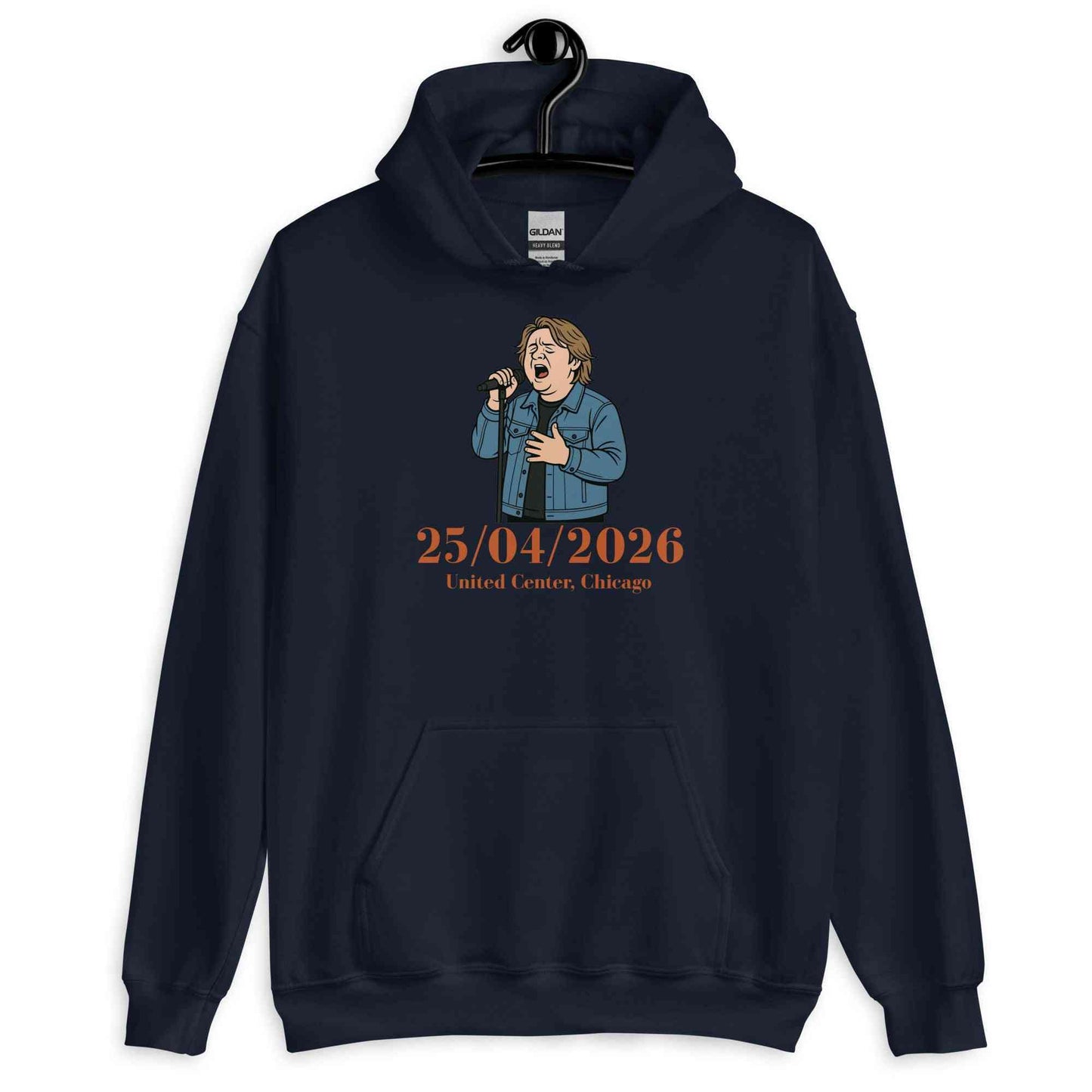 Lewis Capaldi 2026 Tour Hoodie - Black Unisex Sustainable Concert Merch Alcyone213k