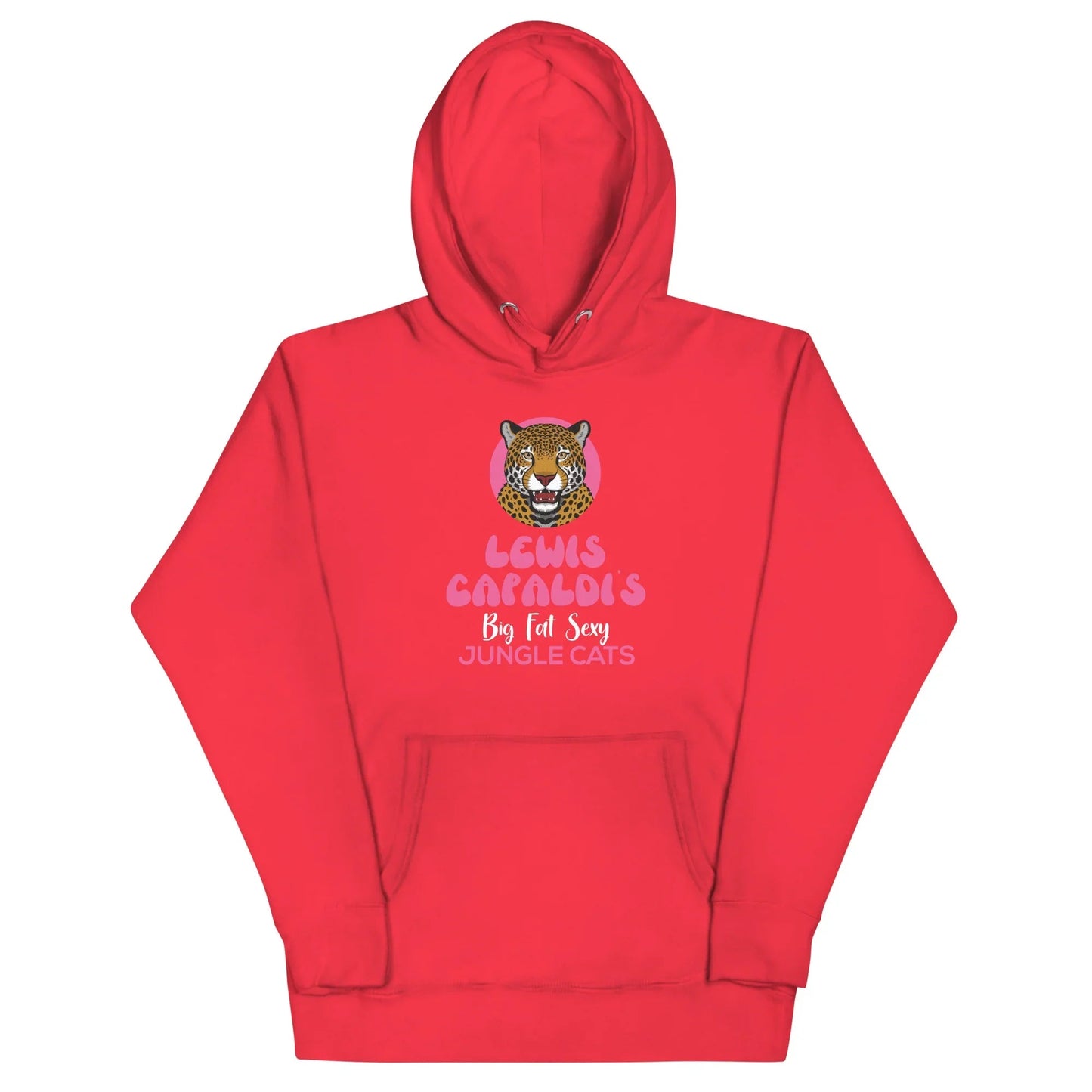 Lewis Capaldi Hoodie - Big Fat Sexy Jungle Cats Graphic Print Unisex - Alcyone213k