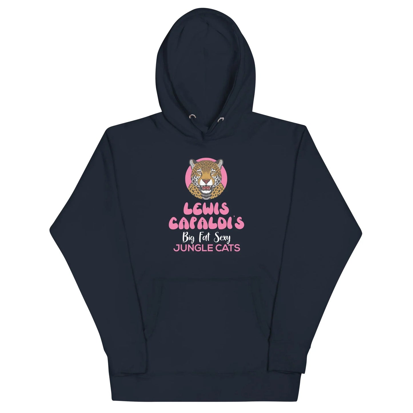 Lewis Capaldi Hoodie - Big Fat Sexy Jungle Cats Graphic Print Unisex - Alcyone213k