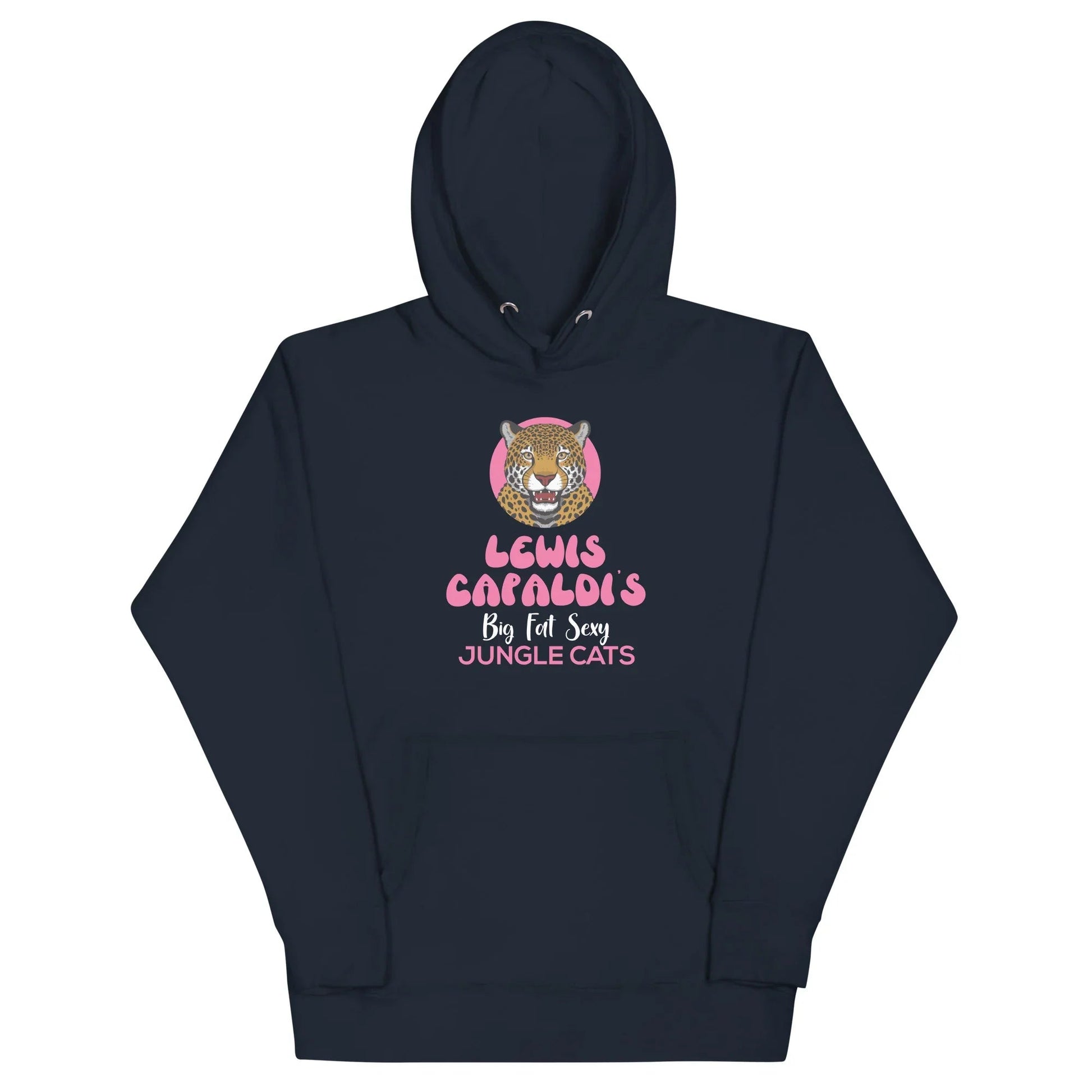 Lewis Capaldi Hoodie - Big Fat Sexy Jungle Cats Graphic Print Unisex - Alcyone213k