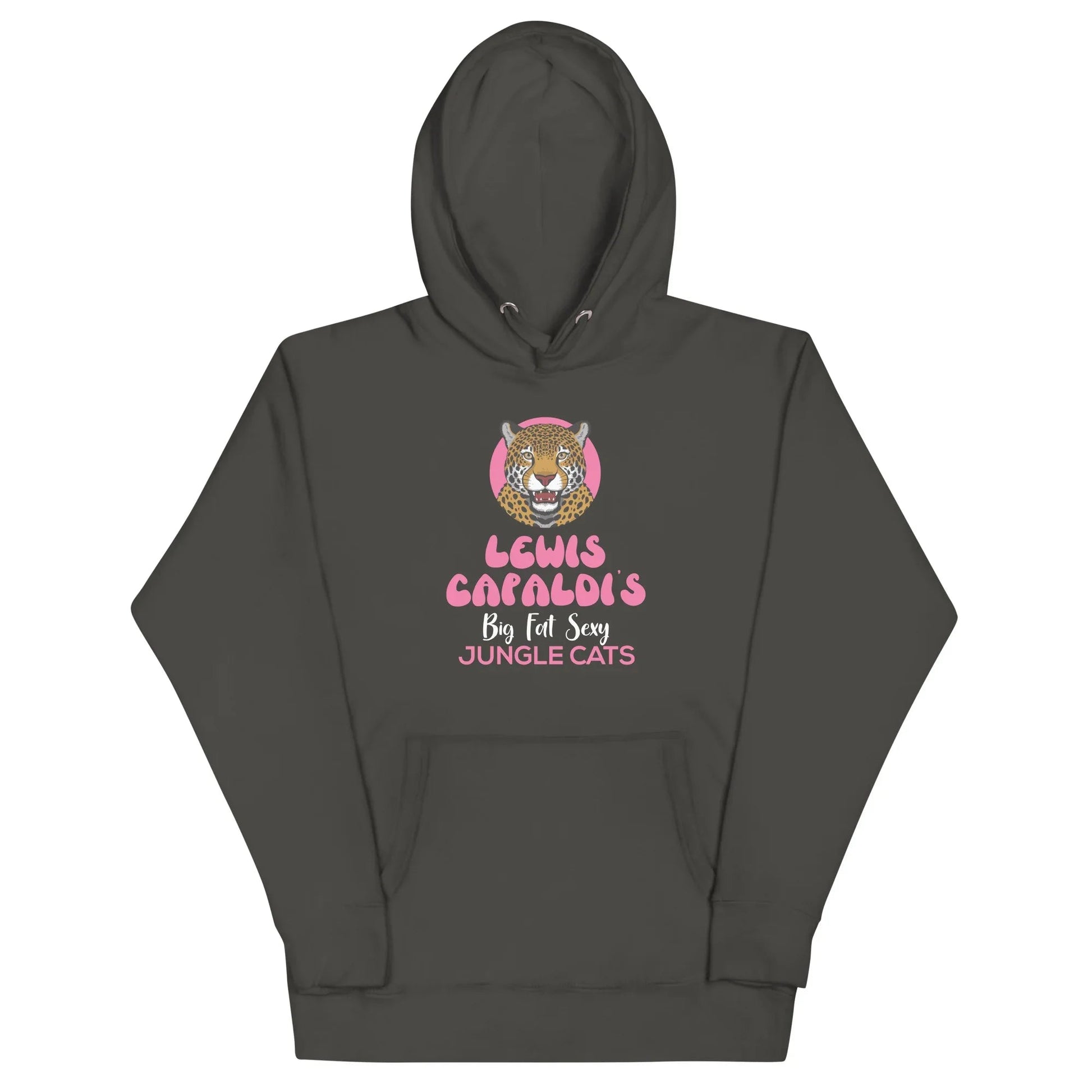 Lewis Capaldi Hoodie - Big Fat Sexy Jungle Cats Graphic Print Unisex - Alcyone213k