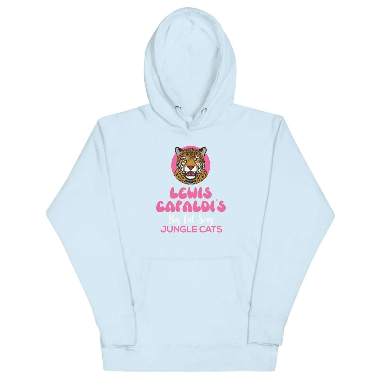Lewis Capaldi Hoodie - Big Fat Sexy Jungle Cats Graphic Print Unisex - Alcyone213k