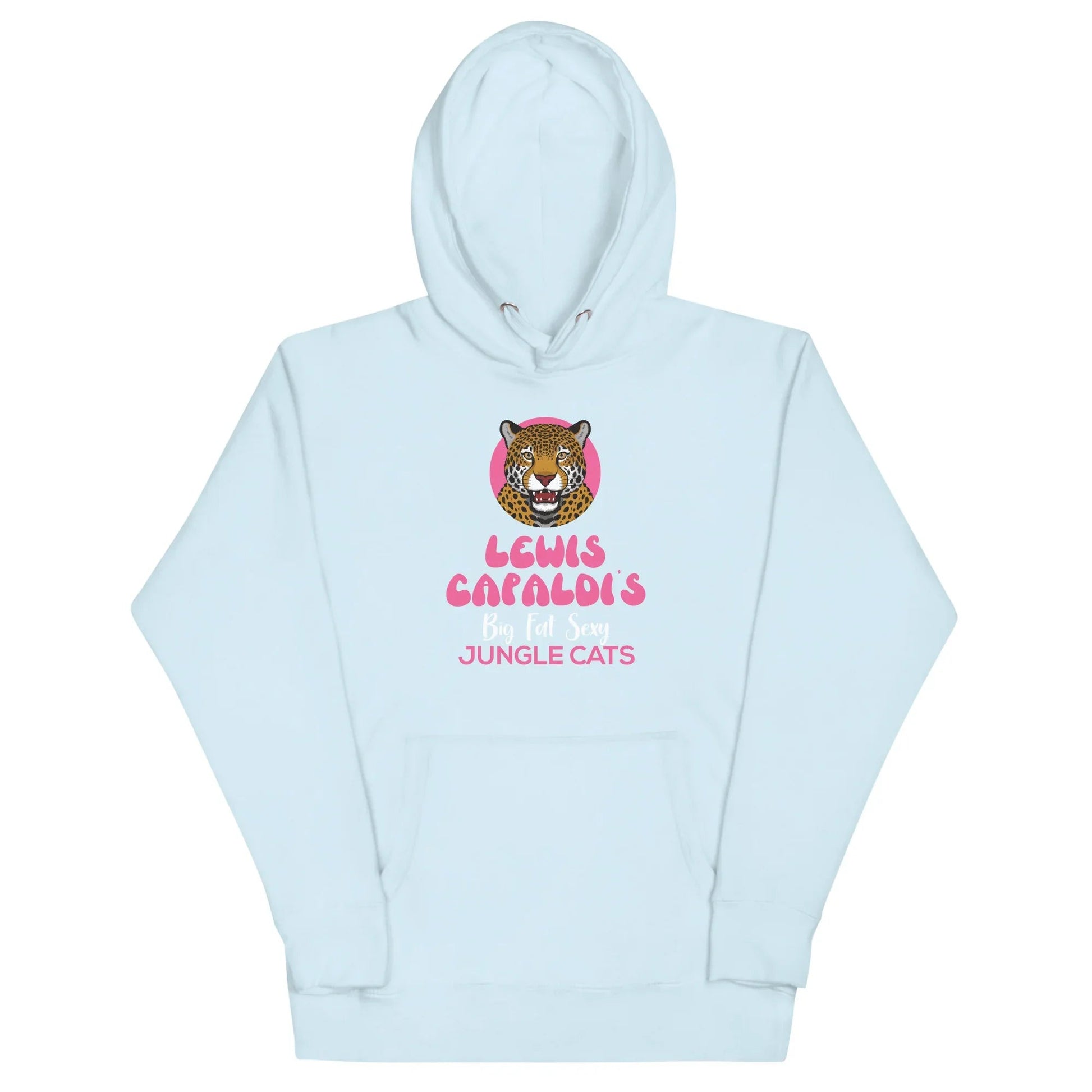 Lewis Capaldi Hoodie - Big Fat Sexy Jungle Cats Graphic Print Unisex - Alcyone213k