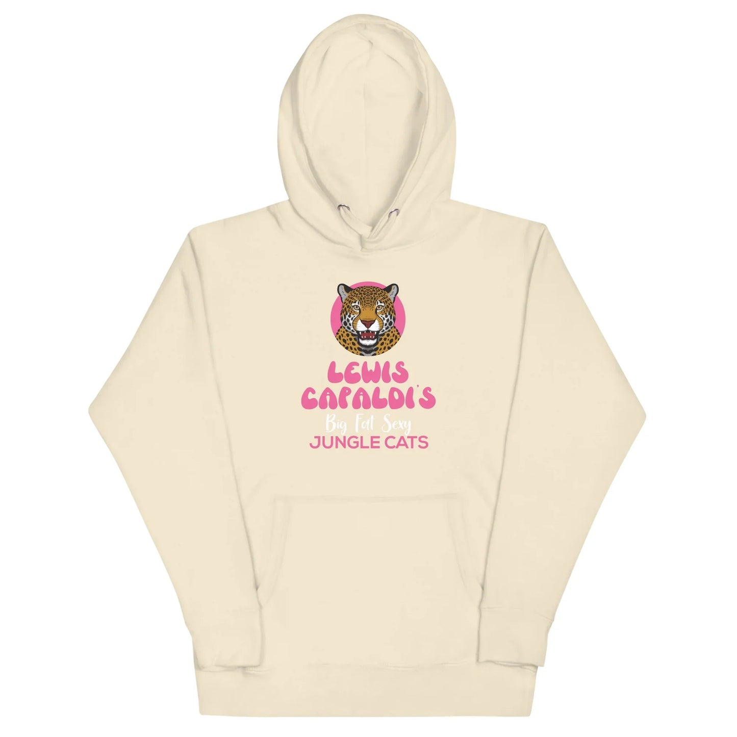 Lewis Capaldi Hoodie - Big Fat Sexy Jungle Cats Graphic Print Unisex - Alcyone213k