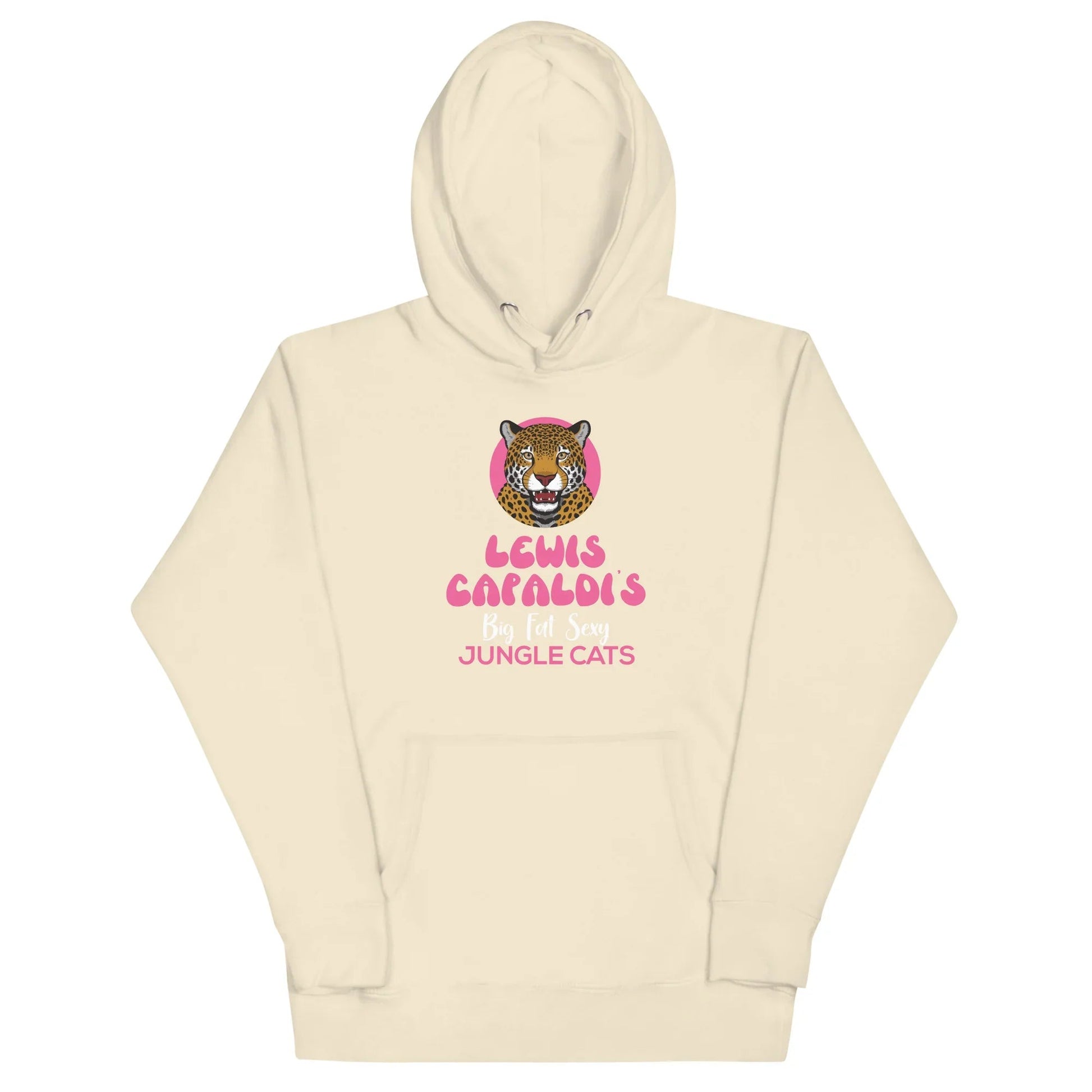 Lewis Capaldi Hoodie - Big Fat Sexy Jungle Cats Graphic Print Unisex - Alcyone213k