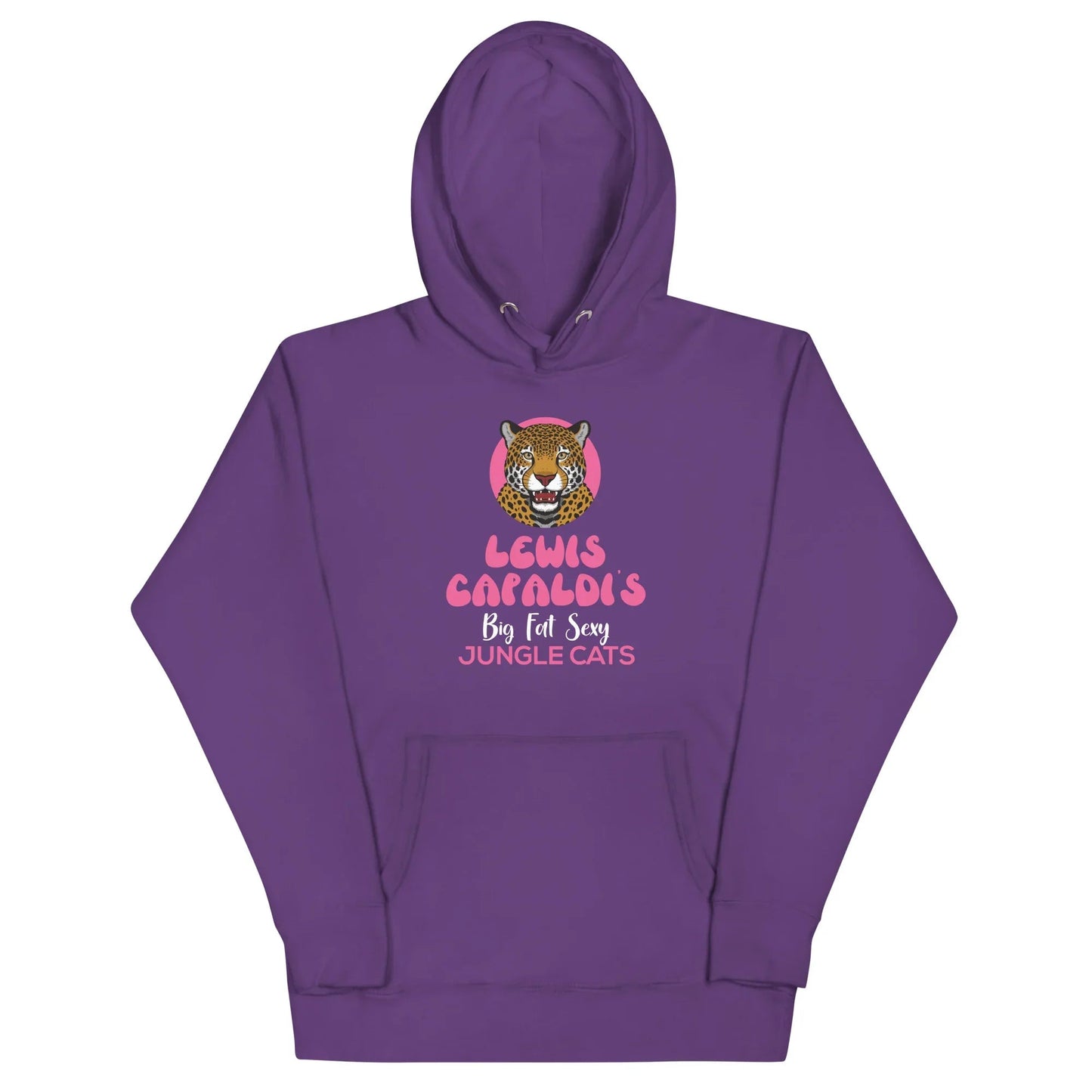 Lewis Capaldi Hoodie - Big Fat Sexy Jungle Cats Graphic Print Unisex - Alcyone213k