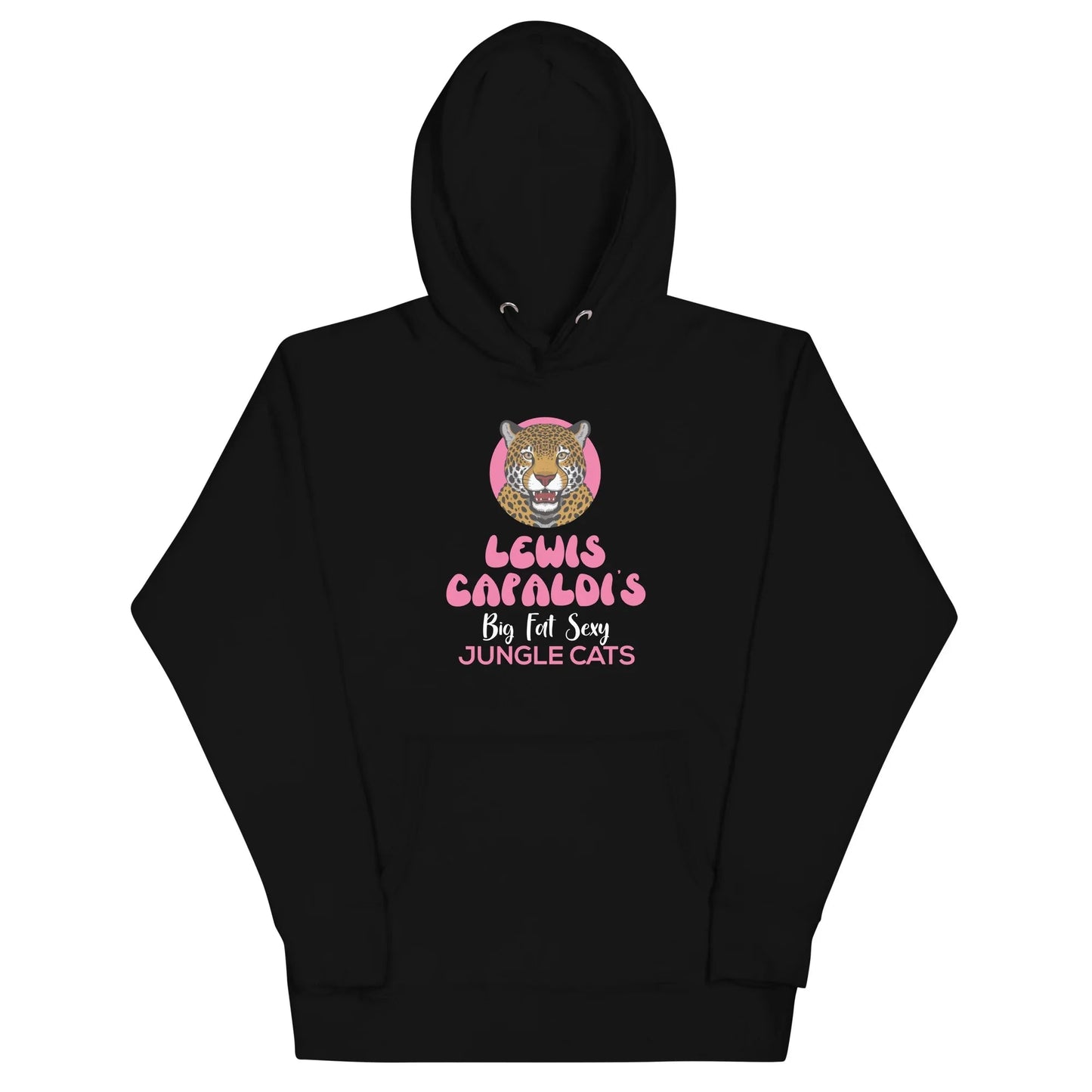 Lewis Capaldi Hoodie - Big Fat Sexy Jungle Cats Graphic Print Unisex - Alcyone213k