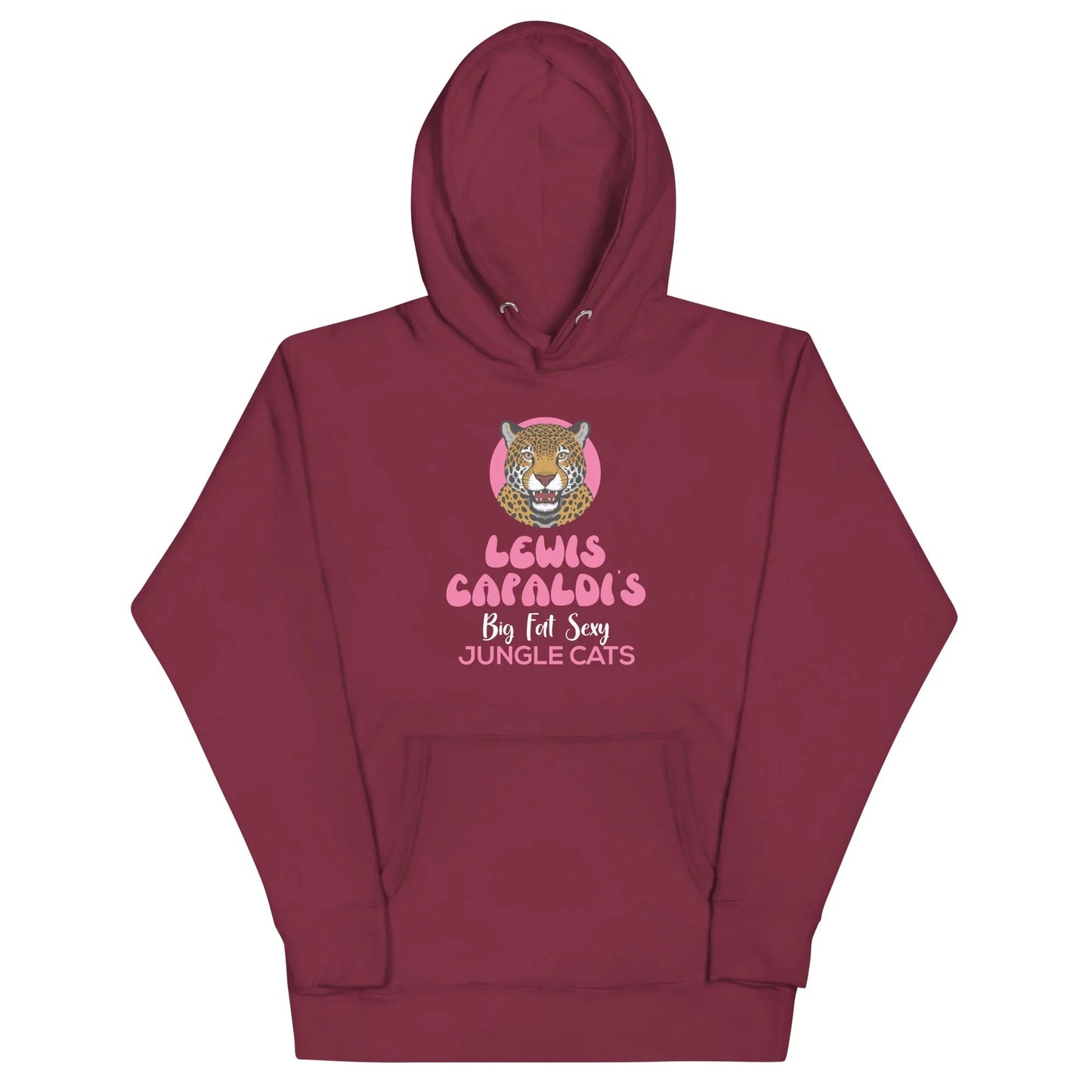 Lewis Capaldi Hoodie - Big Fat Sexy Jungle Cats Graphic Print Unisex - Alcyone213k