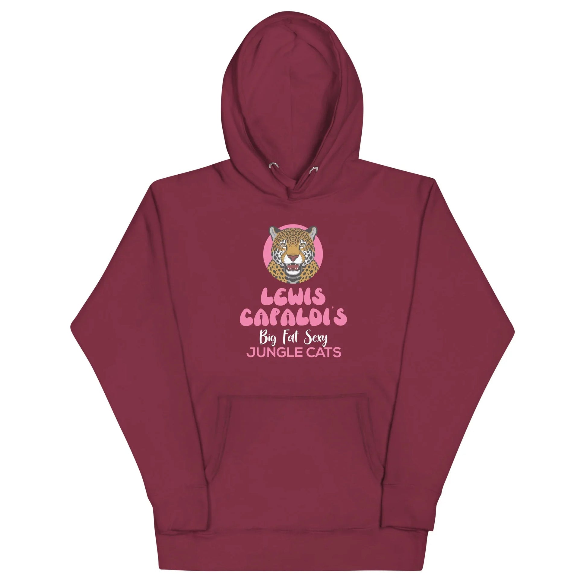 Lewis Capaldi Hoodie - Big Fat Sexy Jungle Cats Graphic Print Unisex - Alcyone213k
