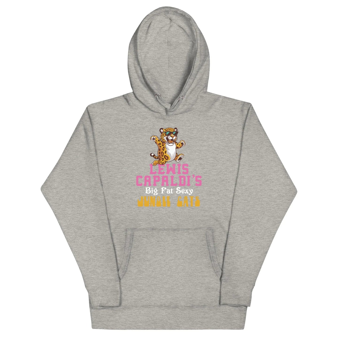 Lewis Capaldi "Big Fat Sexy Jungle Cats" Cotton Blend Hoodie Alcyone213k