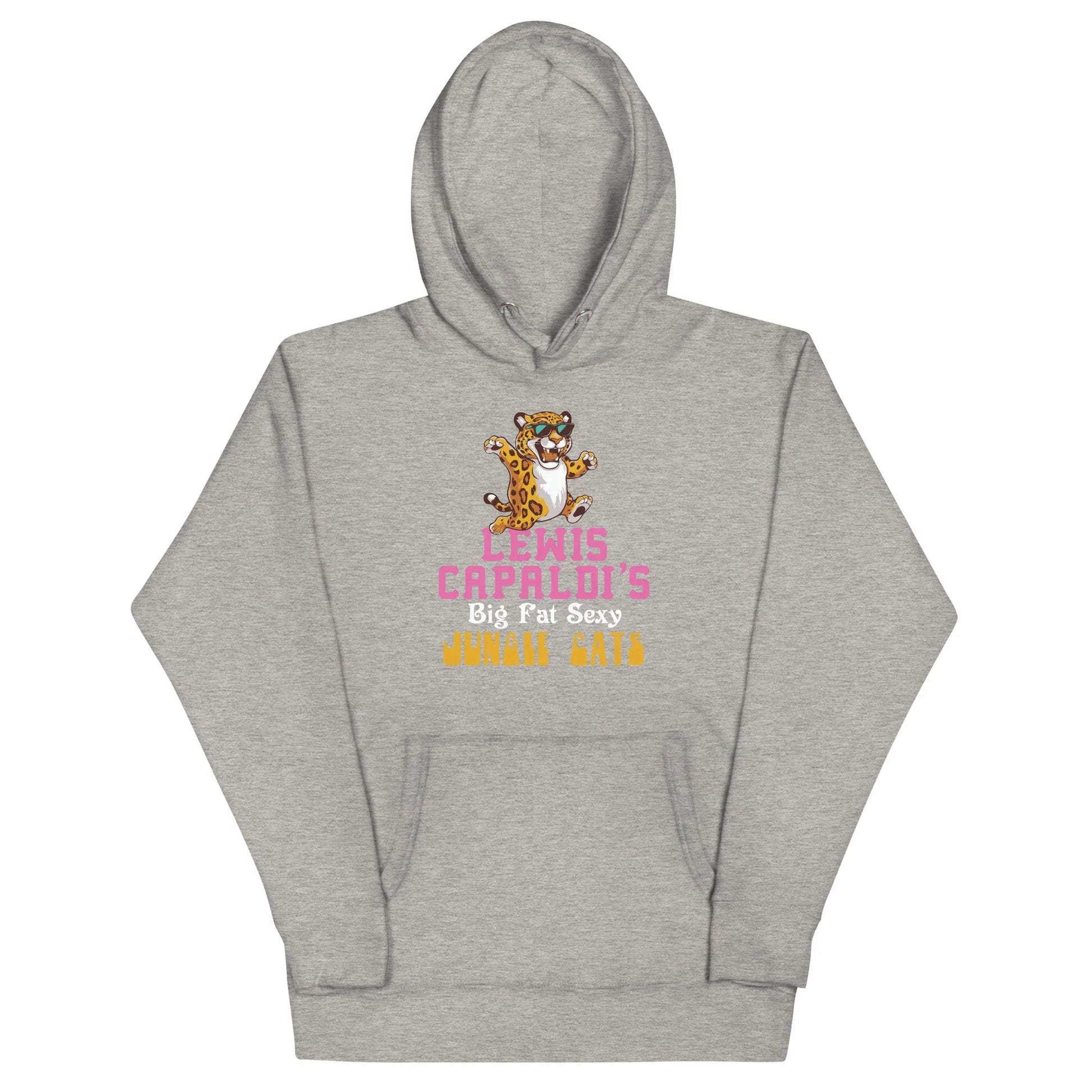 Lewis Capaldi "Big Fat Sexy Jungle Cats" Cotton Blend Hoodie Alcyone213k