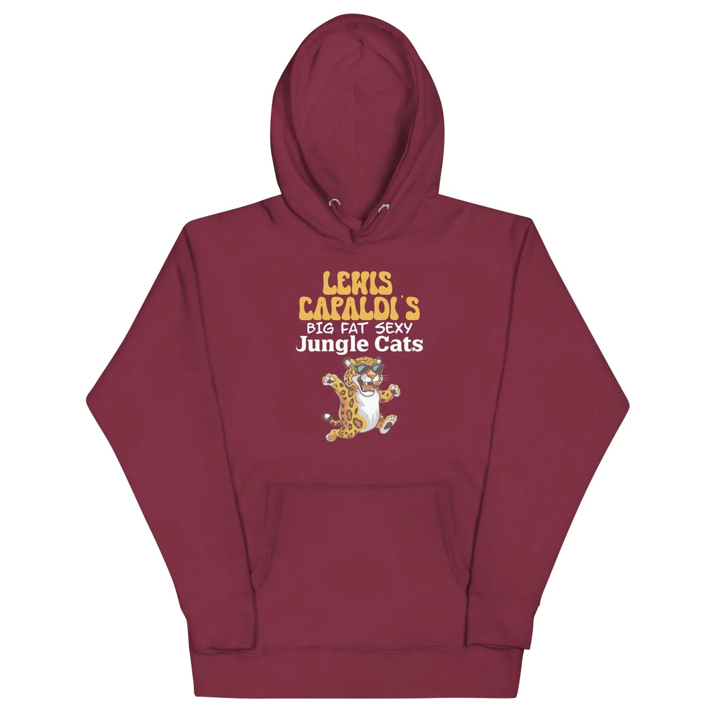 Lewis Capaldi Big Fat Sexy Jungle Cats Hoodie - Unisex Graphic Sweatshirt Alcyone213k